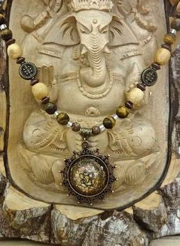 Ganesha Orgonite Necklace