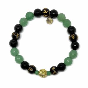Lotus Gemstone Bracelet